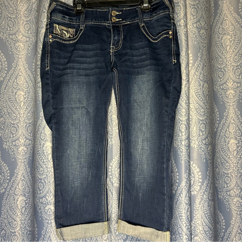 Series 31 Curvy Low-Rise Capri Jeans – Size 7 – Stretch Denim